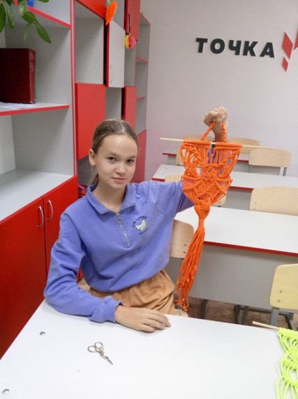 На занятиях.